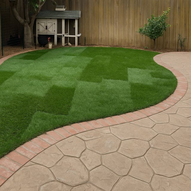 Stunning Yard Makeover with Marathon One Grass image