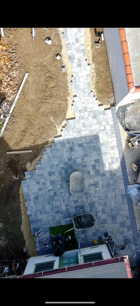 Project Courtyard Combo Paver Installation Takes Shape image