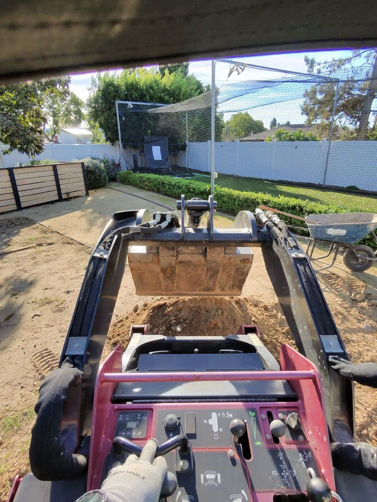 Excavation for Backyard Paradise image