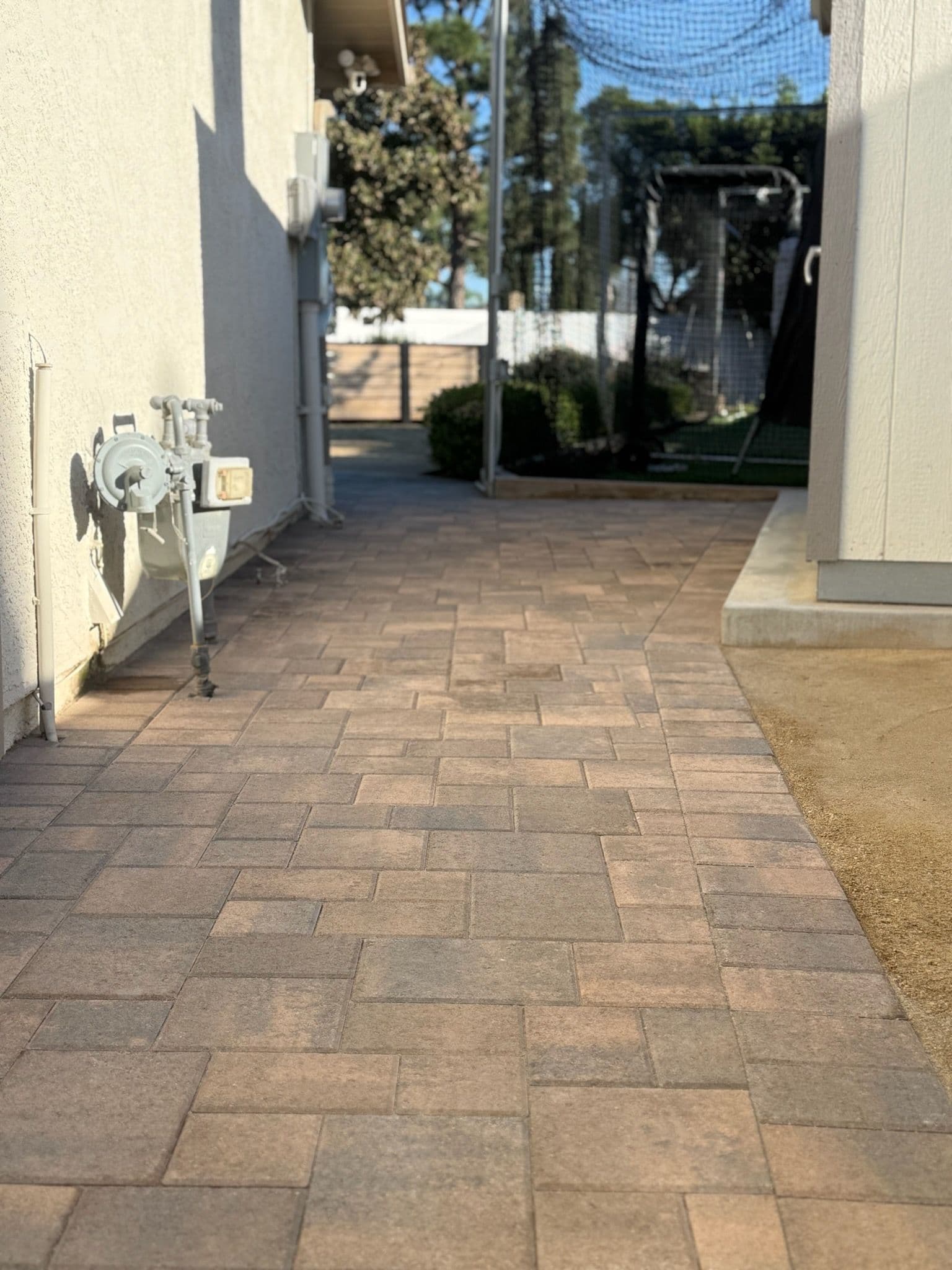 New Pathway Installation Between Buildings image