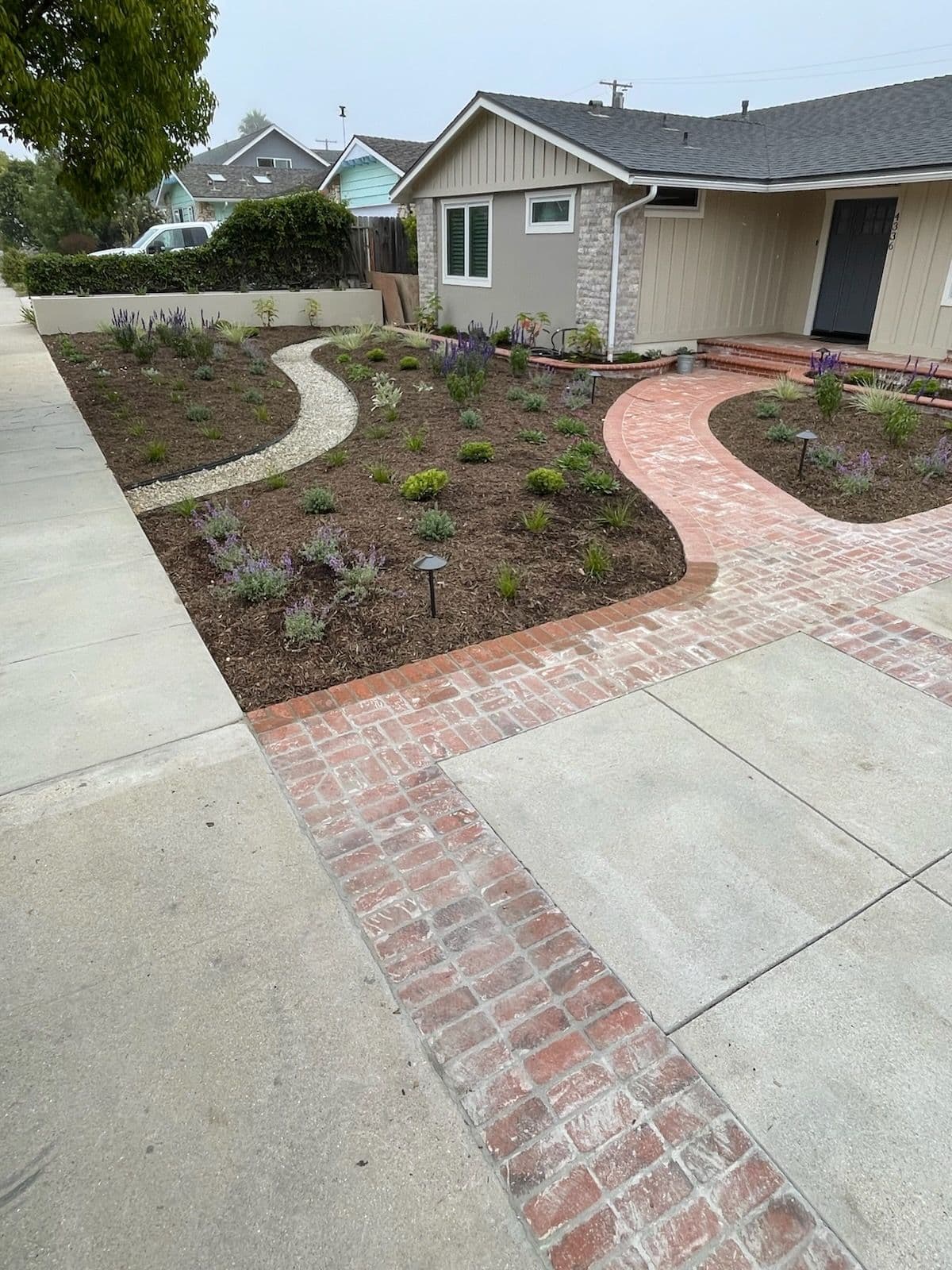 Front Yard Landscaping Transformation image