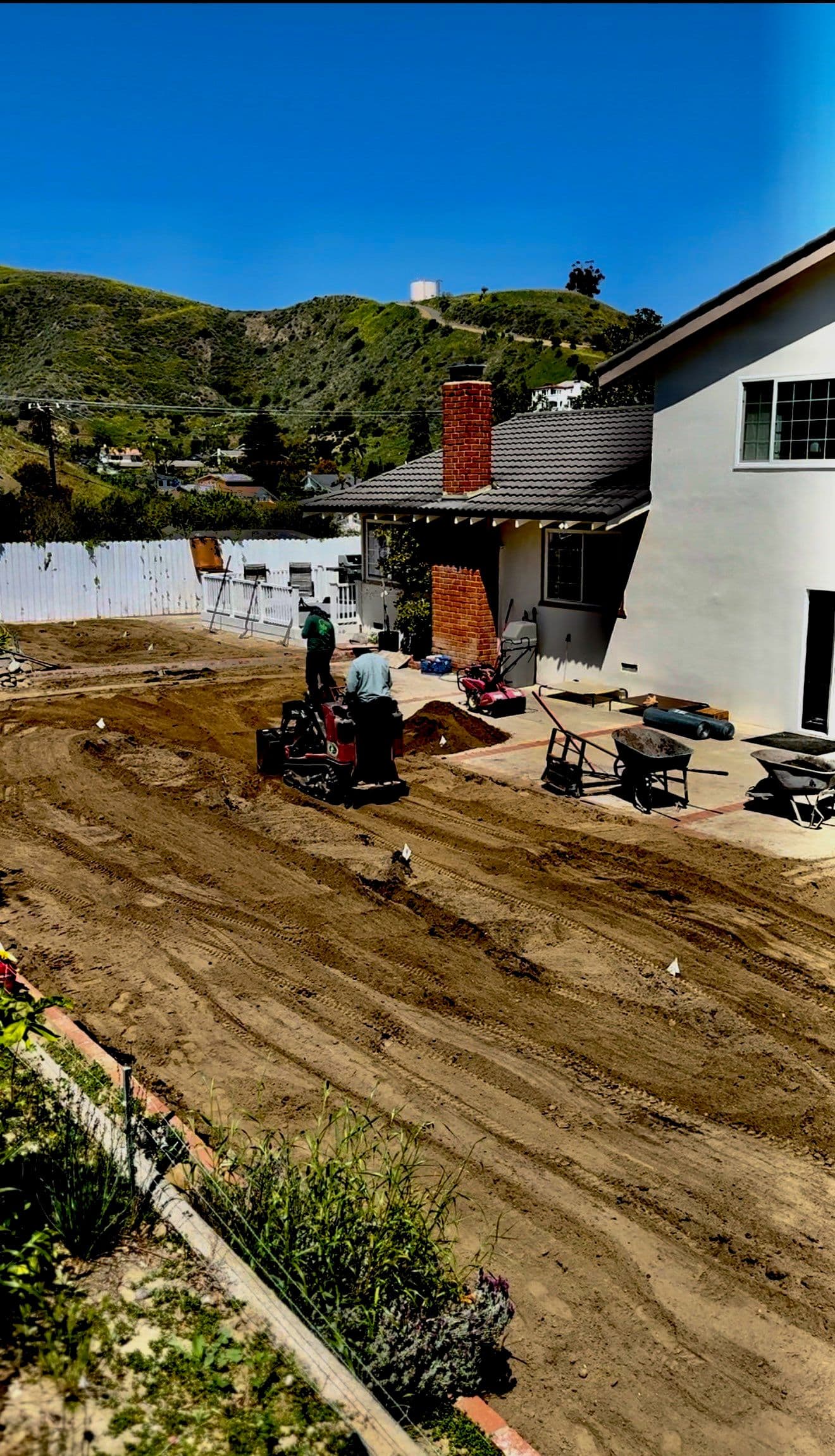 Project Backyard Grading and Prep by Green Team image