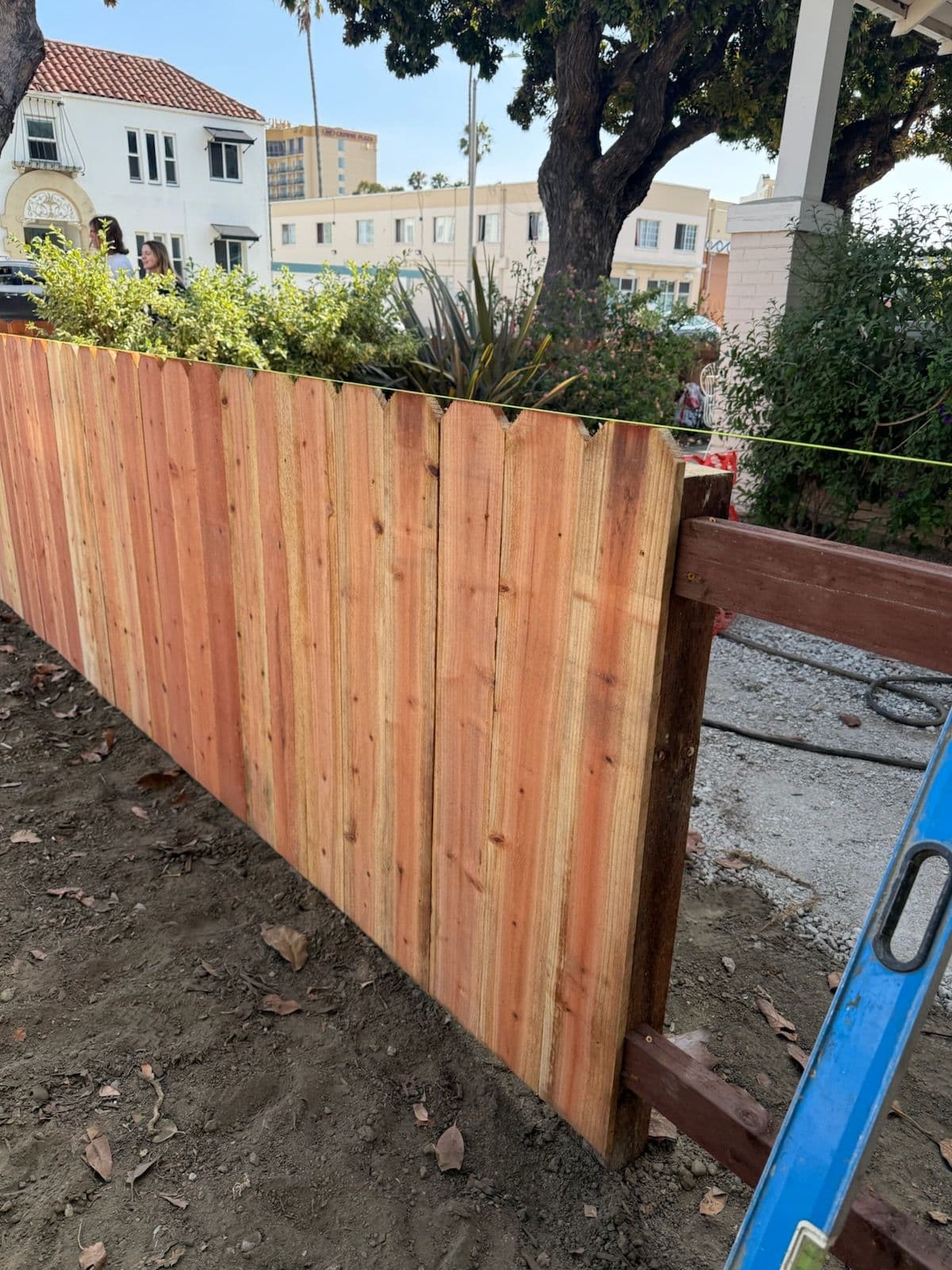 Classic Picket Style Fence Transformation image