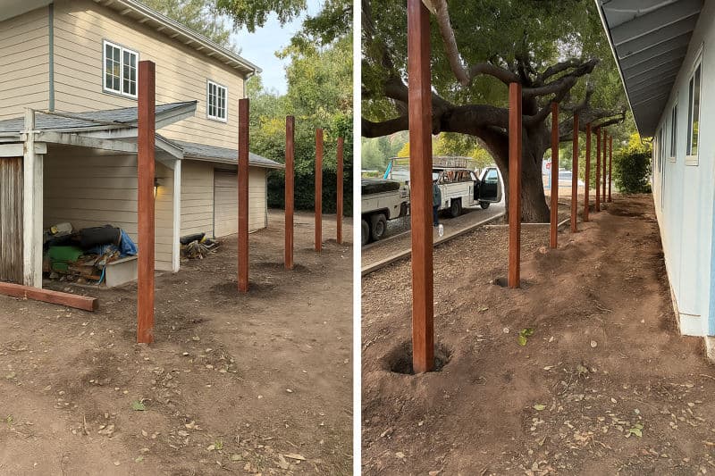 Laying the Foundation for a Beautiful Fence image